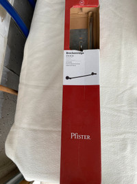 Pfister 24-in Breckenridge Black Single Towel Bar