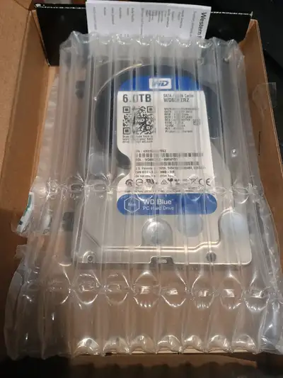 6TB Western Digitals 3.5 Inches In Box, View more