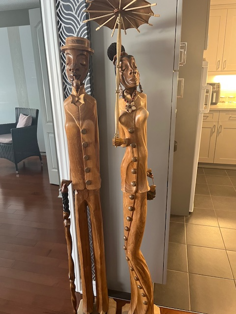 Beautiful wooden sculptures. A must-see