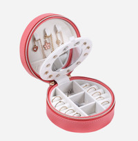 Mini Compact Travel Jewelry Box / Mini boîte à bijoux de voyage