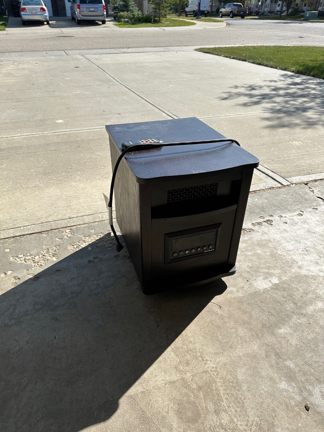 Noma Large Wooden Cabinet Infrared Heater 750W/1500 W  in Other in Edmonton - Image 3