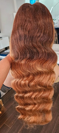Body wave ombre human hair wig