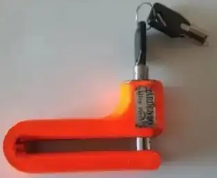 DFS 10 de Kryptonite pour moto, scooter, VTT, vélo, etc. Acier forgé trempé résistant au coupage, sc...