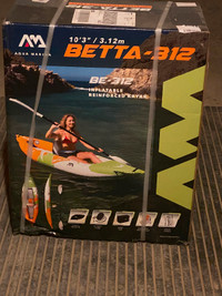 Inflatable Aquamarina reinforced kayak