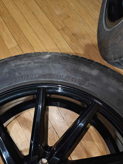 For Sale 4  LTD wheels with tire Maxxis Victra 235/60ZR18