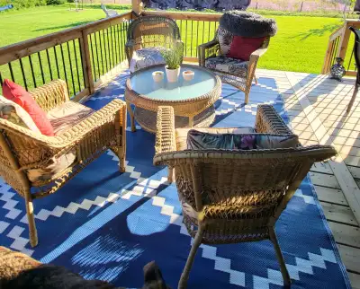 Indoor/Outdoor Area rug - in mint condition, View more