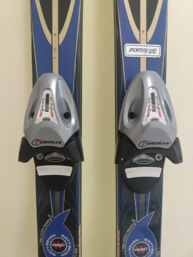 ROSSIGNOL SKIS 160CM TYROLIA BINDINGS $40 in Ski in City of Toronto - Image 6