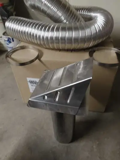 wood stove stainless steel air kit, View more