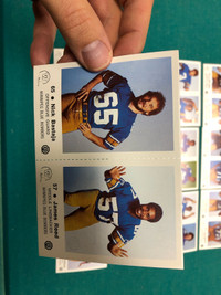 1982 Winnipeg Blue Bombers Cards