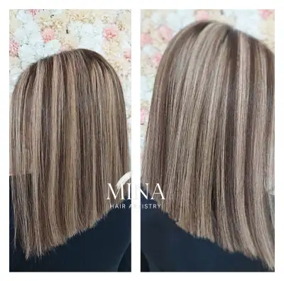 Elevate your beauty with Mina Hair Artistry – Ontario licensed stylist with 15+ years of experience...