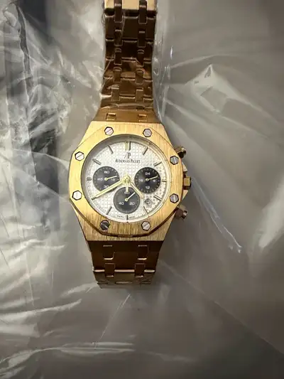 Gold Audemars Piguet Royal Oak Watch, View more