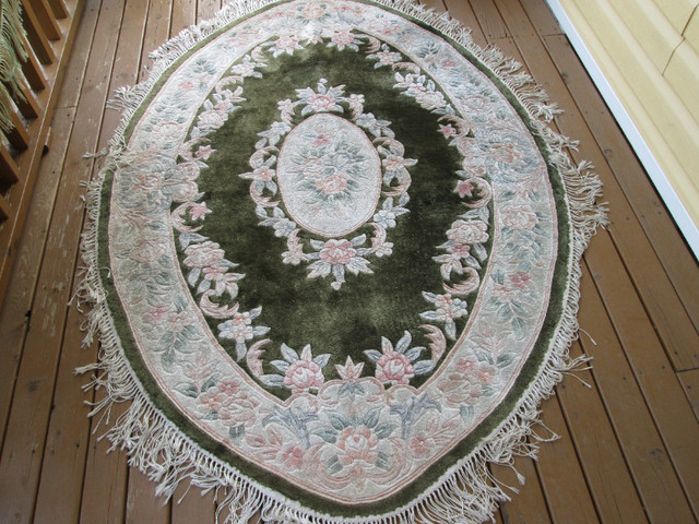 OVAL RUG W/ FRINGE in Home Décor & Accents in New Glasgow - Image 3