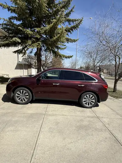 2016 Acura MDX TECH PKG SH-AWD/NAVI/DVD PKG/B.CAM/SUNROOF/7 PASS/1 OWNER/Clean No Accident Private S...