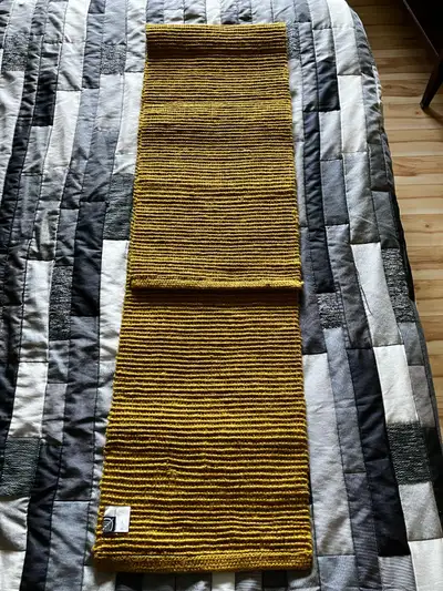 Jute table runner - tapis de table en jute, View more