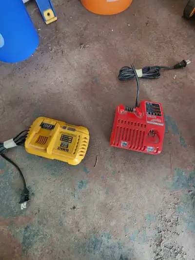 DeWalt and Milwaukee Battery Chargers, View more