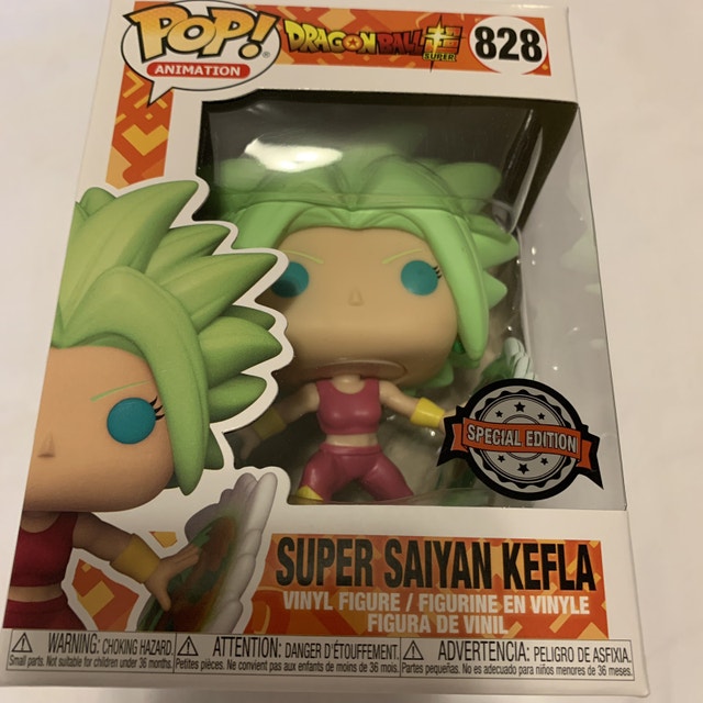 Dragon Ball Super Super Saiyan Kefla FUNKO POP 828 Toys & Games