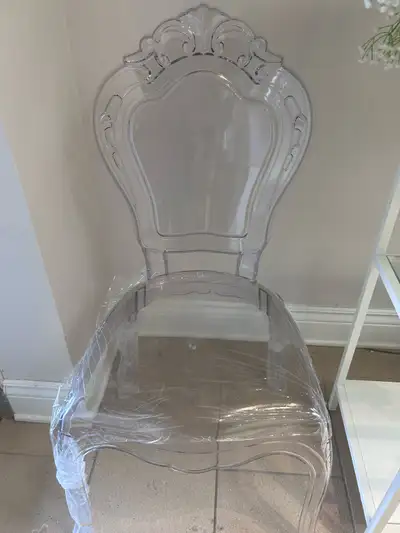 Brand new vogue acrylic chair , View more