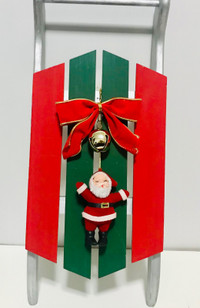 Décoration vintage Noël  porte door  holiday ornaments 