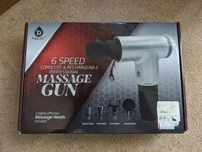 Pursonic 6 Speed Cordless & Rechargeable Professional Massager, View more