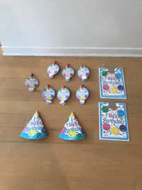Birthday Decorations - Décors de fête 