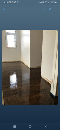 Refinishing floors
