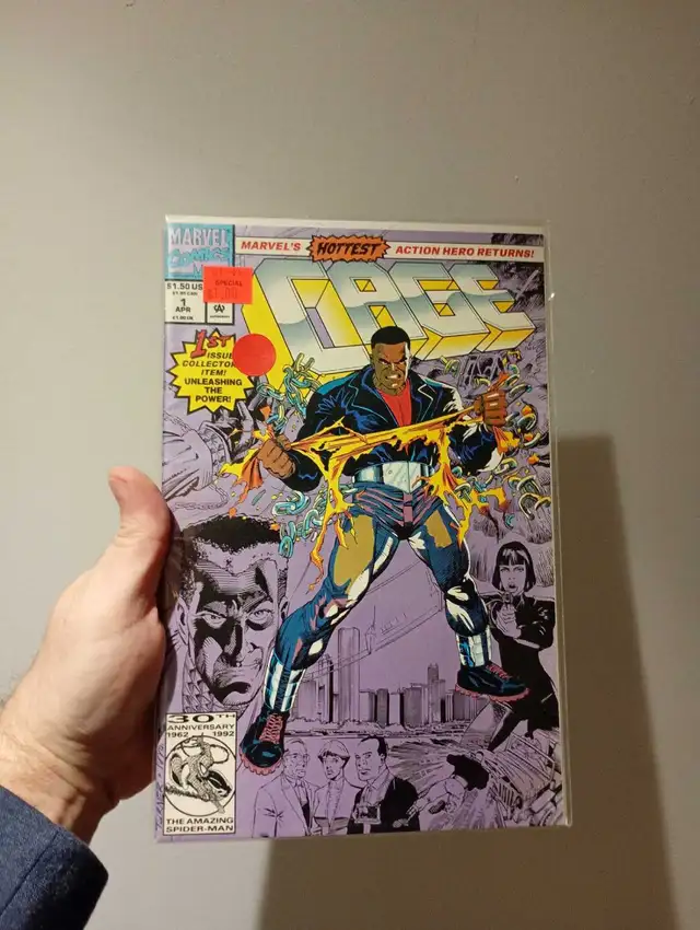 Cage #1 First Issue April 1992 Marvel Comics
