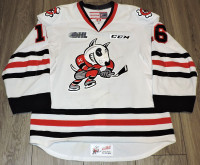 Niagara IceDogs Fitzmorris 2014 OHL CCM Game Worn Jersey Size 54