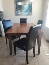 Solid wood dining table (no chairs)