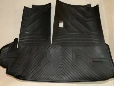 LASFIT Trunk & Backrest Mat for Toyota Highlander model years 2020-2025 2026. For 7 & 8 Seat models...