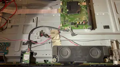 Hisense Roku 65” TV for parts, View more