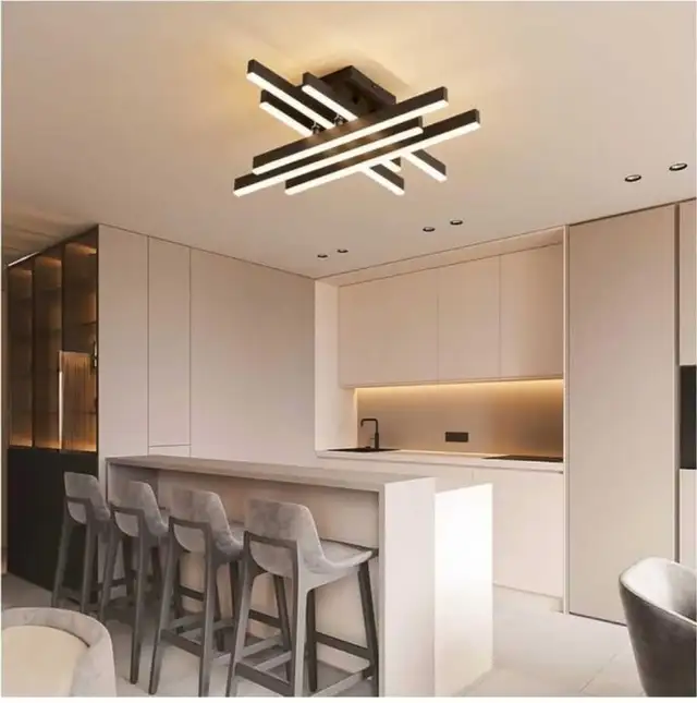 Oranoor Modern LED Ceiling Light Flush Mount, 24 in dimmable, in Indoor Lighting & Fans in City of Toronto - Image 9