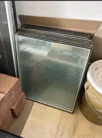Used Sealed Glass Double Pane Windows