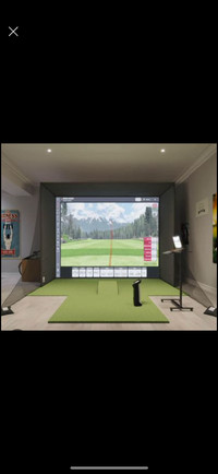 Golf simulator - Uneekor QED Swingbay Golf Simulator Package