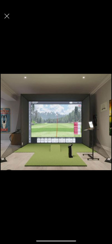 Golf simulator - Uneekor QED Swingbay Golf Simulator Package dans Golf  à Longueuil/Rive Sud