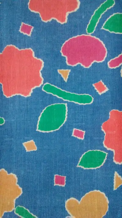 Blue Spring Print Cotton Tablecloths - round, rectangular, View more