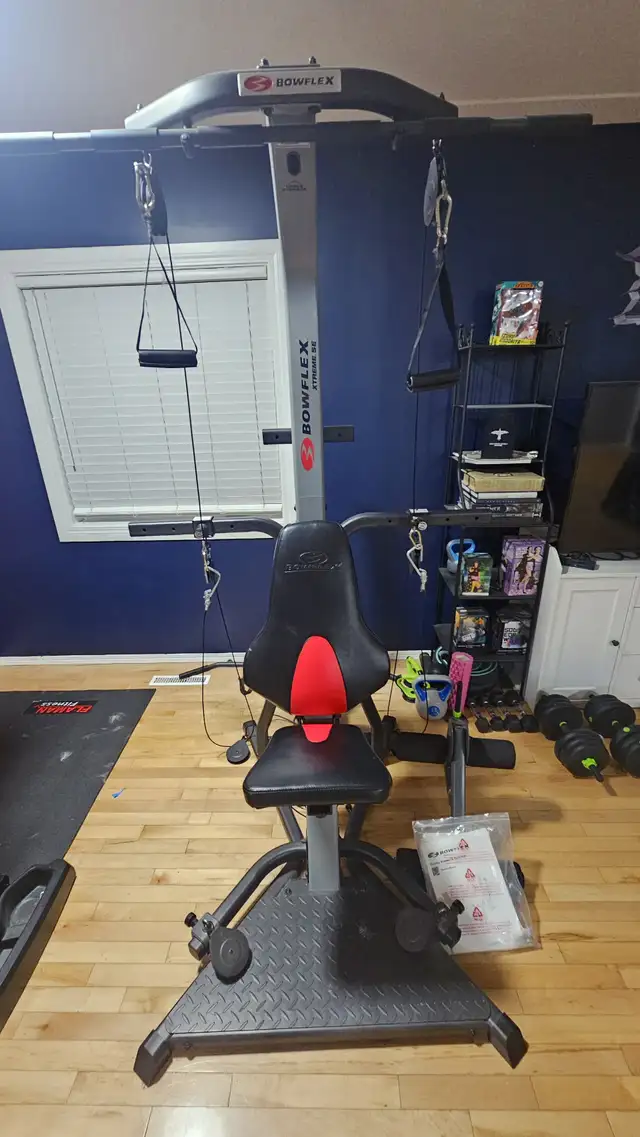 BowFlex Xtreme SE weight system for home workout equipment in Exercise Equipment in Edmonton - Image 5