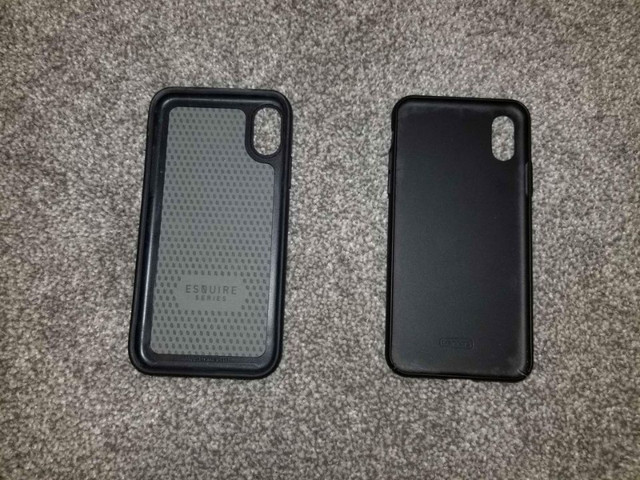 Negotiable iPhone X, XS Cases Mint Condition in Cell Phone Accessories in Edmonton
