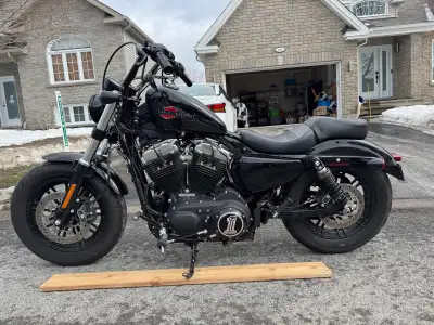 2019 Harley-Davidson Sportster Forty-Eight (XL1200X)13,153 km – Excellent condition Lots of upgrades...