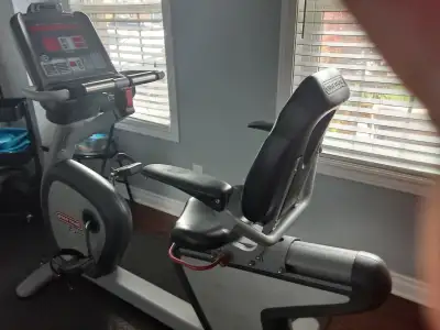 Recumbent bike, View more