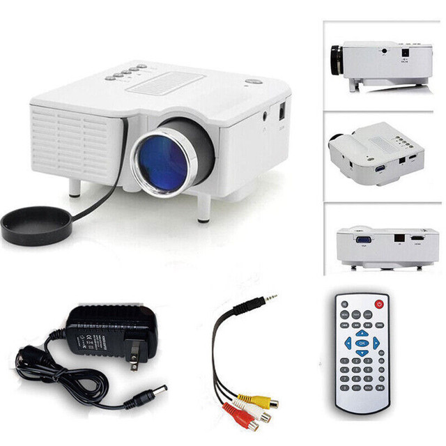 ▼ Mini LED Projecteur Portable Projector HD LED HDMI VGA USB dans Autre  à Longueuil/Rive Sud - Image 4