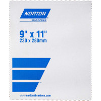 Norton Blue - Bak Sandpaper 9&quot;X11&quot; 220 Grit 50 Pcs