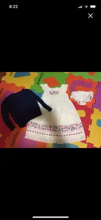 EUC 18-24m Children’s Place dress with sweater