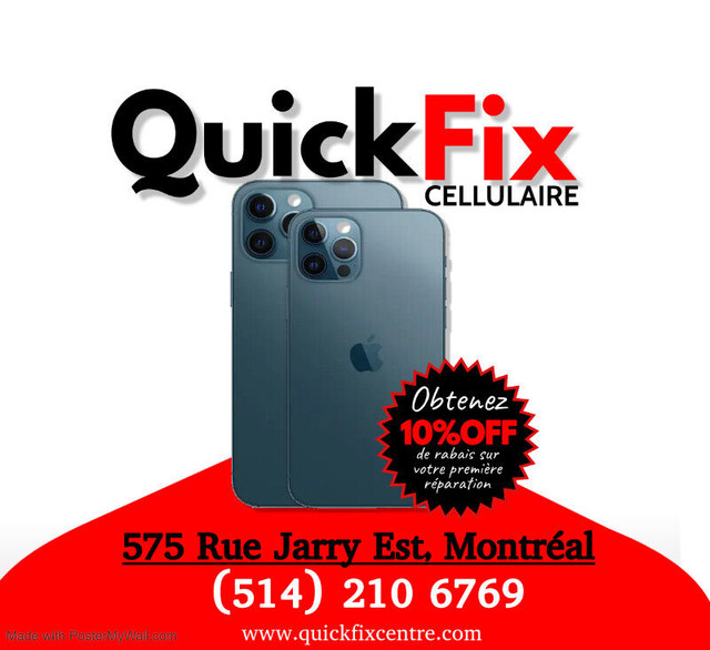 ✅REPARATION CELLULAIRE ORDINATEUR SPECIAL ❗⭐ dans Services pour cellulaires  à Ville de Montréal