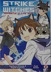 Strike Witches Maidens in the Sky Manga Book (Volume 2)