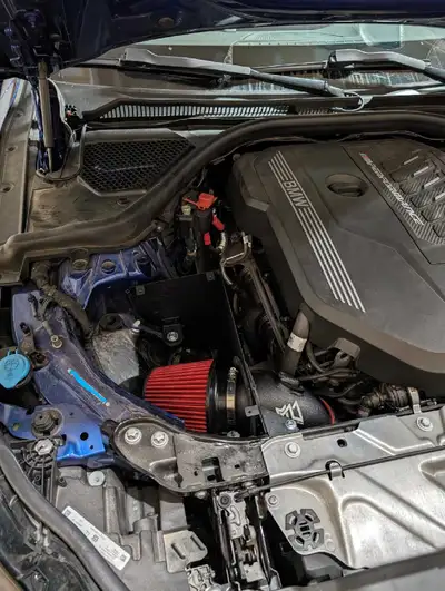 Selling lightly used MAD (MST Style) intake for BMW B58 engine (2nd gen, TU). Fit well and made fun...
