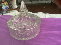 Candy dish , Indiana glass , rare find 