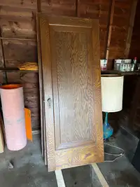 Vintage solid wood doors (incl. knob)