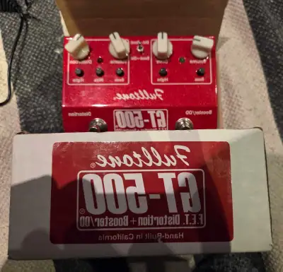 Fulltone GT-500 Overdrive distortion pedal, View more