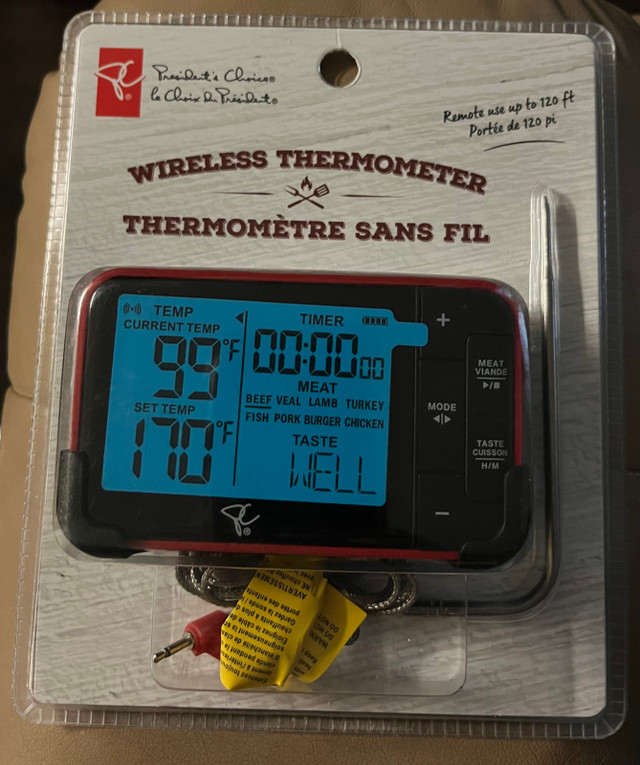 BRAND NEW WIRELESS THERMOMETER in BBQs & Outdoor Cooking in Guelph