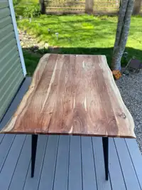 Kitchen table and bench 